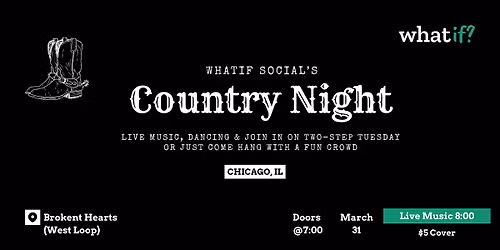 What If Social: Pop up Country Night
