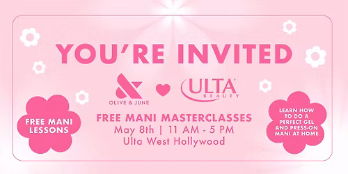 Olive & June Mini Mani Land Nail Experience at Ulta Beauty West Hollywood