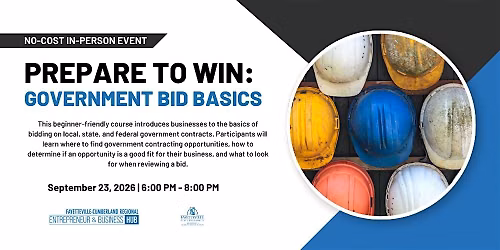 Prepare to Win: Government Bid Basics