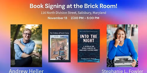 Book Signing at the Brick Room