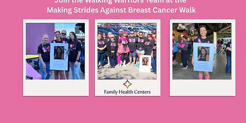 Making Strides Against Breast Cancer - Join Our Team