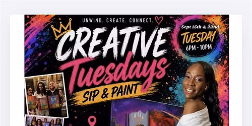 Sip & Paint Creative Tuesdays