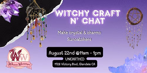 Witchy Craft & Chat: Charmed Sun Catchers