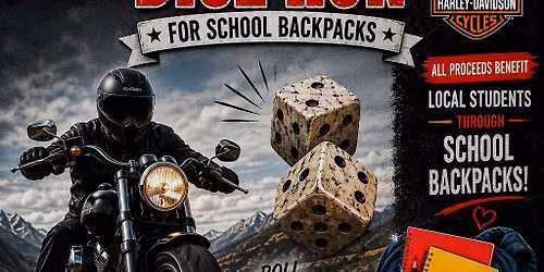 DBHOG Backpack Dice Run