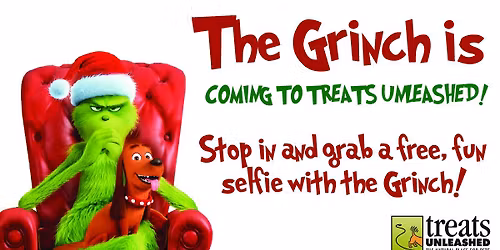 Free Pet Selfies with the Grinch!