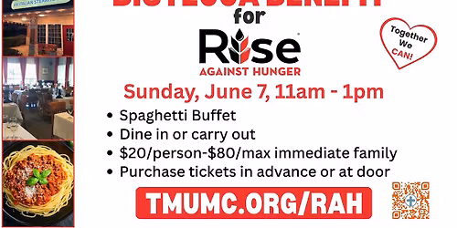 Bistecca Benefit for Rise Against Hunger