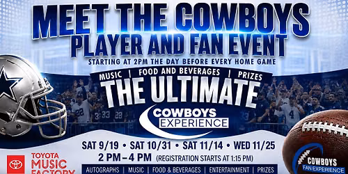 Cowboys Ultimate Fan Experience 