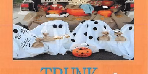 Trunk or Treat Halloween October 31st 6-8PM 