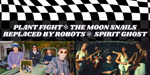 Spirit Ghost \/\/ Plant Fight \/\/ The Moon Snails \/\/ Replaced by Robots ~ Live at Auspicious Brew!
