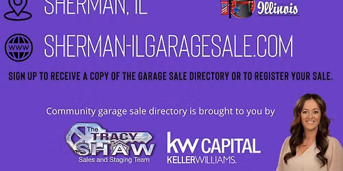 Sherman Wide FALL Garage Sales