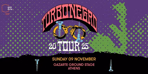 TURBONEGRO LIVE IN ATHENS | \u039a\u03c5\u03c1\u03b9\u03b1\u03ba\u03ae 9 \u039d\u03bf\u03b5\u03bc\u03b2\u03c1\u03af\u03bf\u03c5 || Gazarte Ground Stage