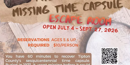 ESCAPE ROOM  - The Case of the Missing Time Capsule