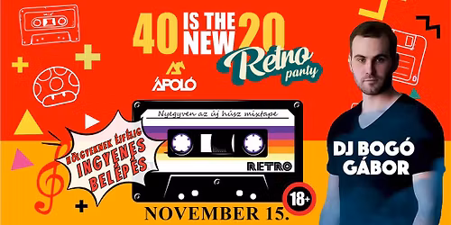 Retro Party - Kecskem\u00e9t \/ \u00c1pol\u00f3 Klub 11.15.