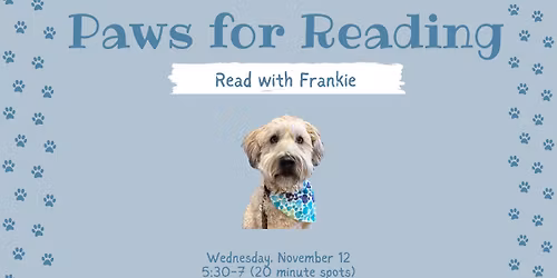 Paws for Reading