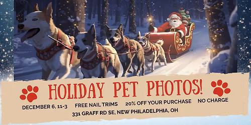 Pet Pics With Santa