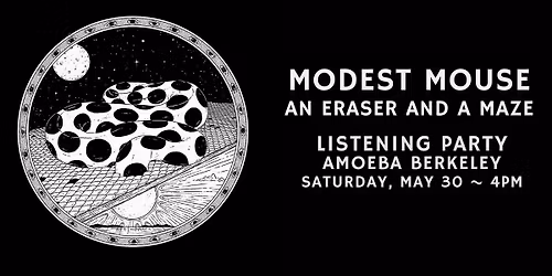 Modest Mouse Listening Party at Amoeba Berkeley
