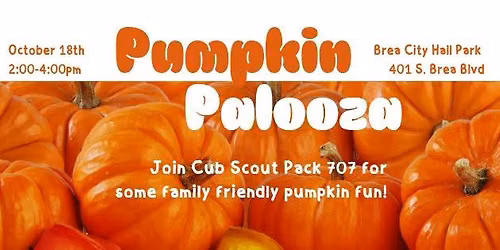 \ud83c\udf83Pumpkin Palooza Pack Meeting\ud83c\udf83