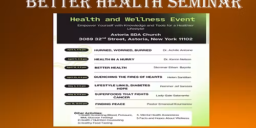 Better Health Seminar