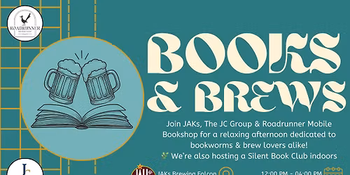 Books & Brews at JAKs Falcon!