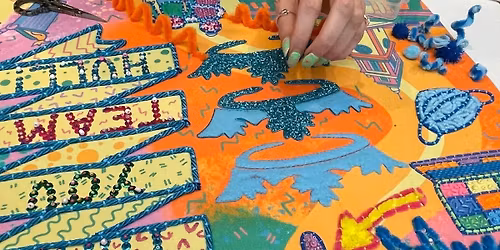 Fabric Charms: Embroidery and appliqu\u00e9 workshop with Erin Ledsom