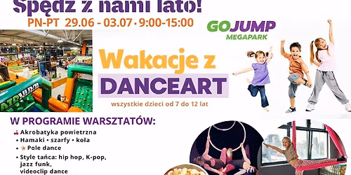Wakacje z DanceArt 2026r.