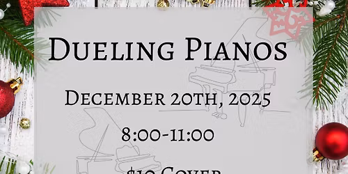 Christmas Party with Dueling Pianos at The Lounge
