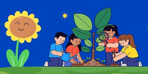 Sunflower Kids Planting Event