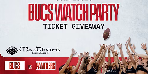 Bucs vs CAR Watch Party!