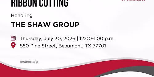 Ribbon Cutting: The Shaw Group