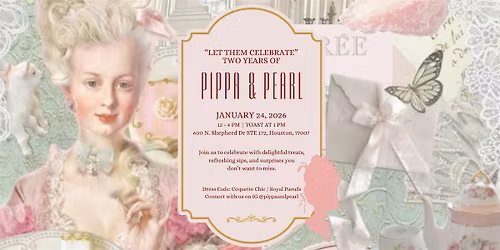 Pippa and Pearl 2 Year Anniversary Celebration