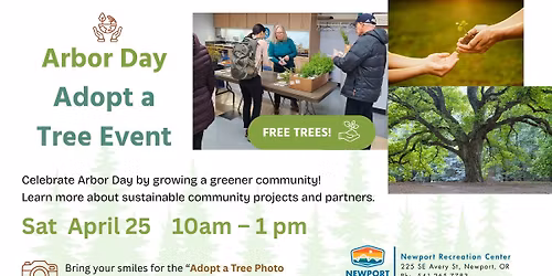 Arbor Day - Adopt a Tree Event