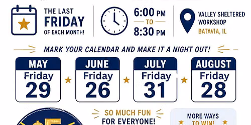 Friday Night Bingo! Jun 26th