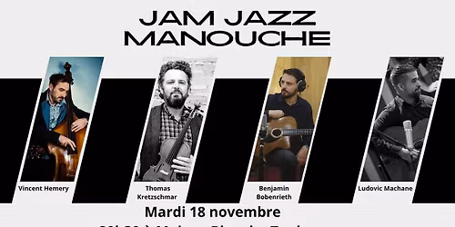 JAM \/\/ JAZZ MANOUCHE \/\/ MAISON BLANCHE
