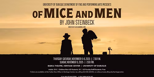 Of Mice and Men - Fall Play Production