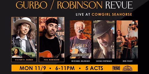 Gurbo \/ Robinson Revue (5 Acts, feat. Lucas Rotman, Michael McHugh & Red Foot)