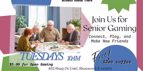 Senior Gaming @ Critical Grind