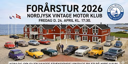 Vintagebiler & Havnehygge: NVMK For\u00e5rstur 2026 