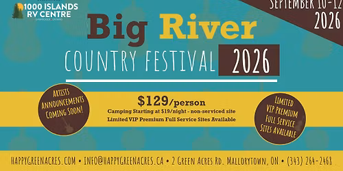 Big River Country Festival 2026