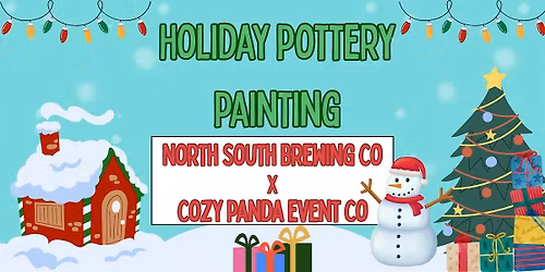 Holiday Ceramic Ornament Painting