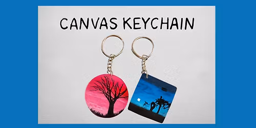 Canvas Keychain