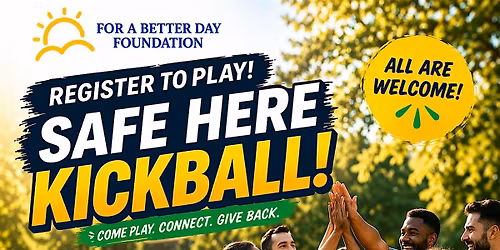 Safe Here Kickball | Delray Beach Community Wellness Event