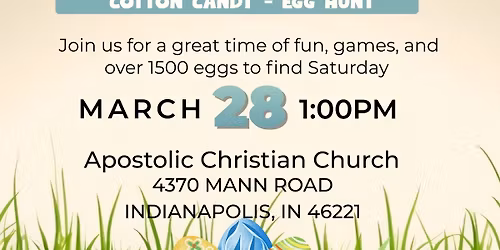 Spring Fest & Egg Hunt at Apostolic Christian Church 
