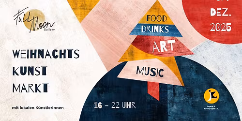 WeihnachtsKunstMarkt @ Full Moon Gallery