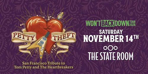 Petty Theft: Celebrates Tom Petty at The State Room