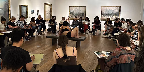Life Drawing with HOP at Manchester Art Gallery