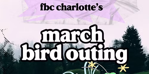 FBC-Charlotte: March Bird Outing!