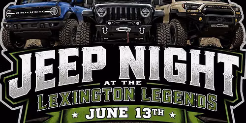 Jeep Night at Lexington Legends