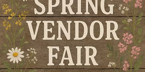 Delbert's Place Spring Vendor Fair