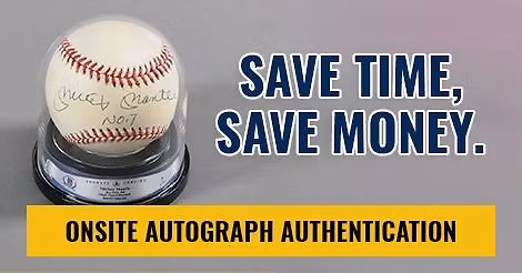 Beckett Authentication at DC Sports