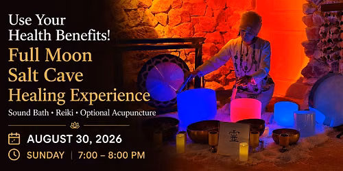 Release & Recharge: Full Moon Salt Cave Experience